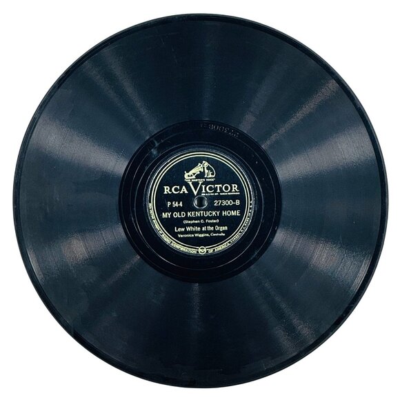 Lew White Come Where My Love Lies Dreaming 10in Shellac 78 RCA Victor 27300 - Picture 4 of 4